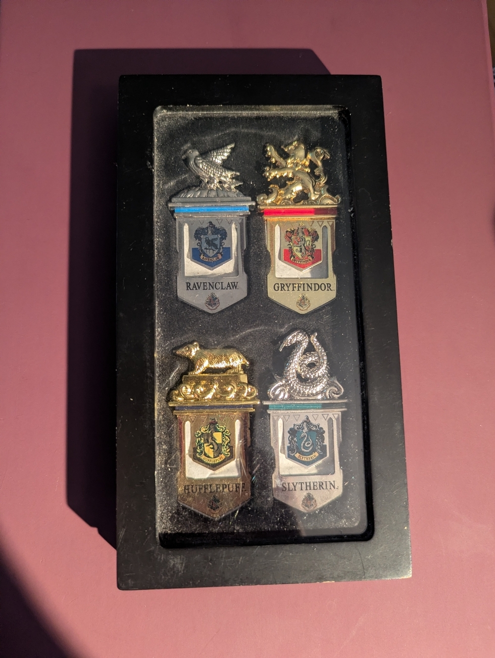 Metal Harry Potter House Bookmarks